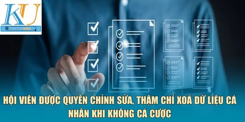 Hội viên được quyền chỉnh sửa