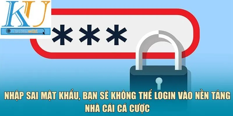 Nhập sai mật khẩu